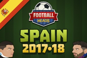 Football Heads: 2019-20 Spain (La Liga) - Play on Dvadi